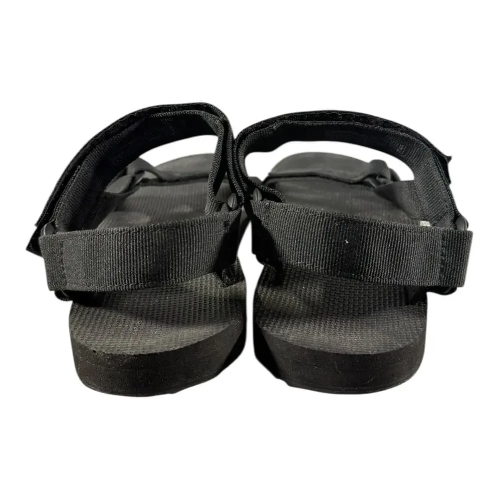 Teva Men’s Original Universal Urban Black Sandals Size 10 Strap Back Beach Wear